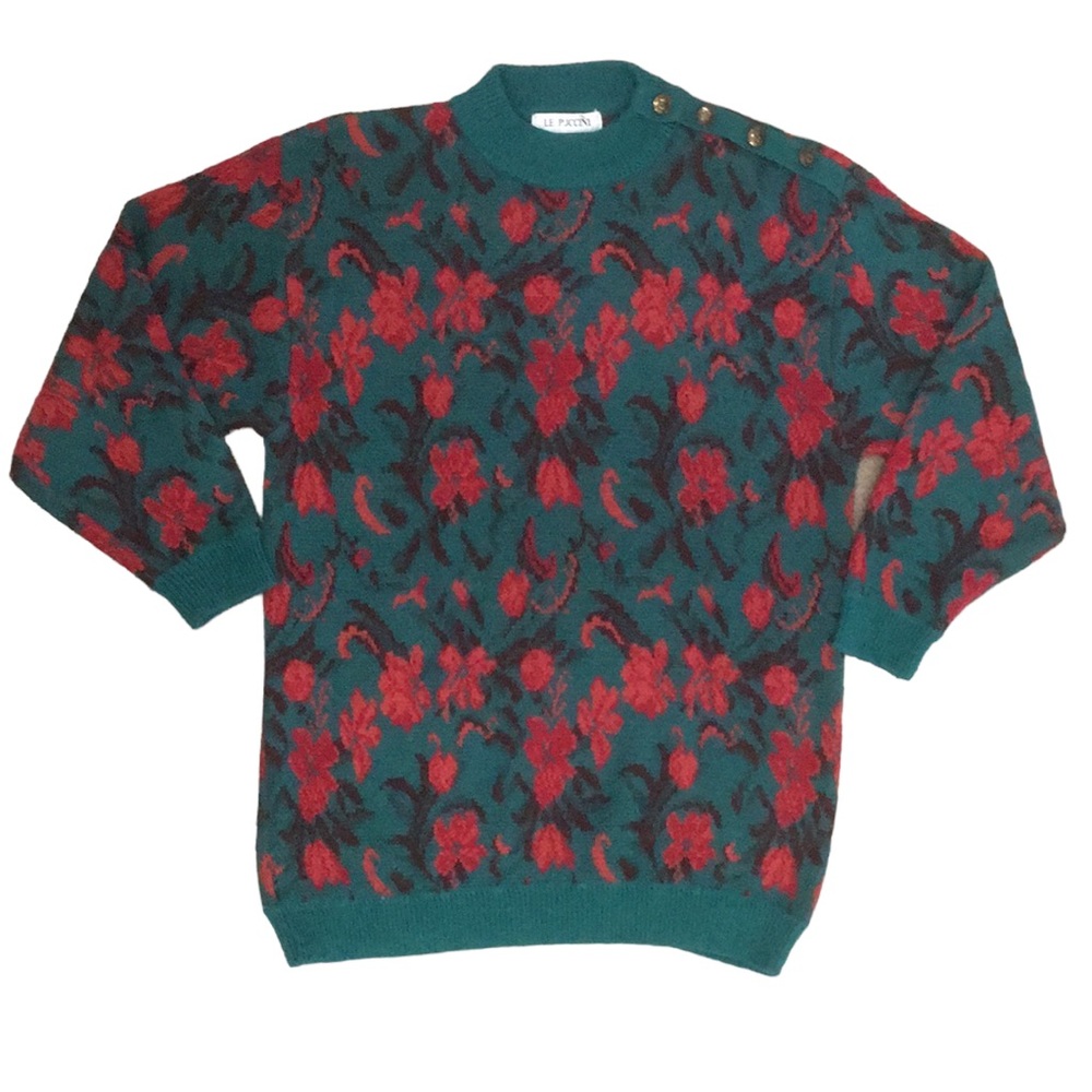 Le Puccini | Vintage Floral Sweater